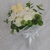 White Bloom Candle Bouquet