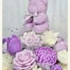 Lilac Rose Candle Arrangement