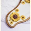 Sunflower Candle Plate