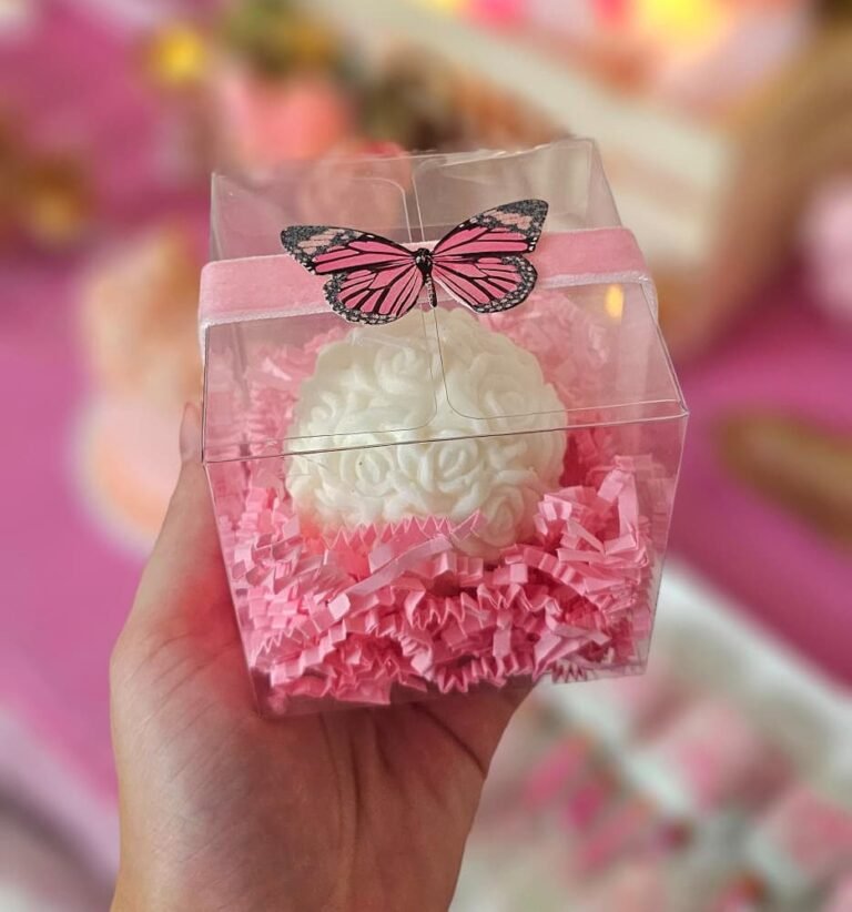 Rose Sphere Candle