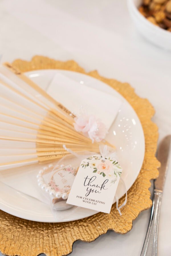 Engraved folding fan