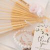 Engraved folding fan