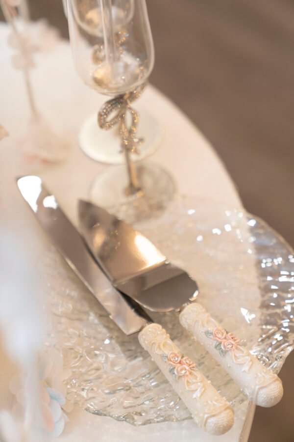 Flute and Cake Serving set