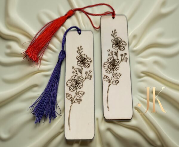 Engraved Wooden Bookmark