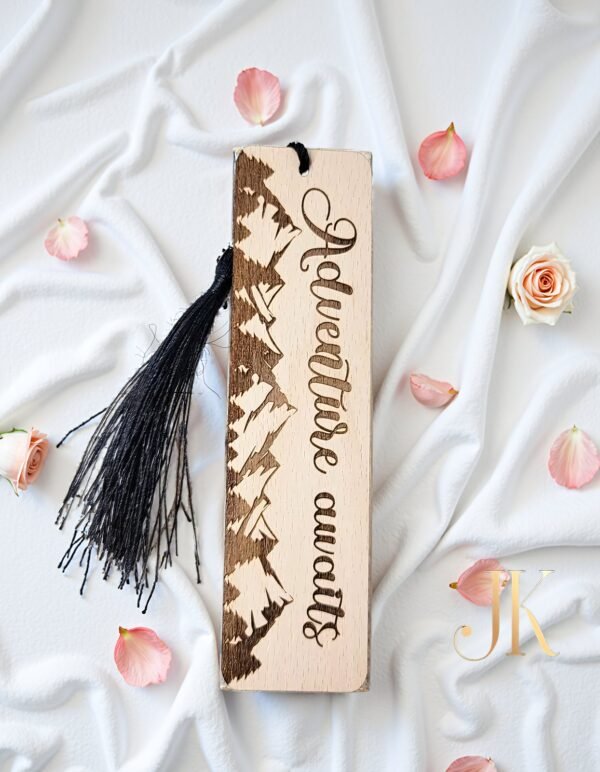 Engraved Wooden Bookmark