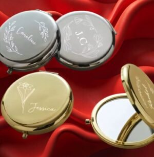 Engraved Pocket Mirror