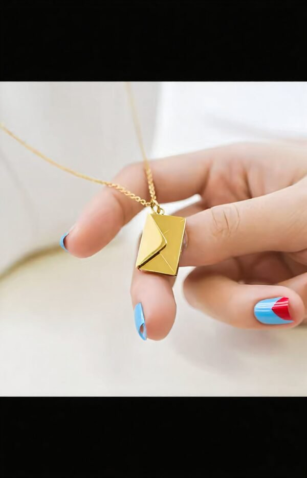 Custom Envelope Necklace