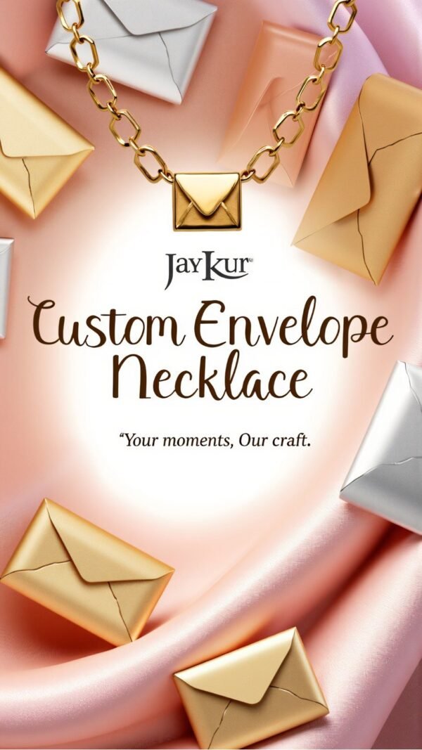 Custom Envelope Necklace