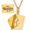 Custom Envelope Necklace