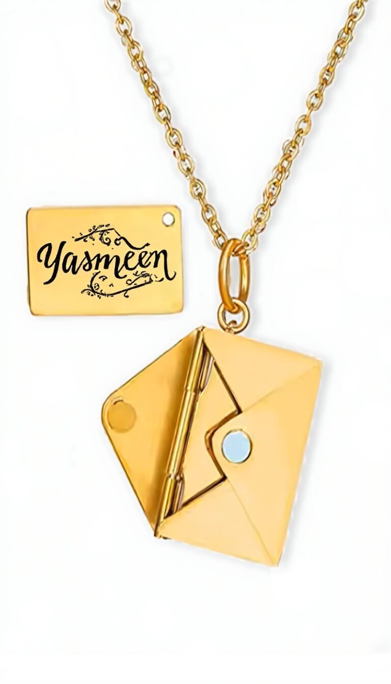 Custom Envelope Necklace
