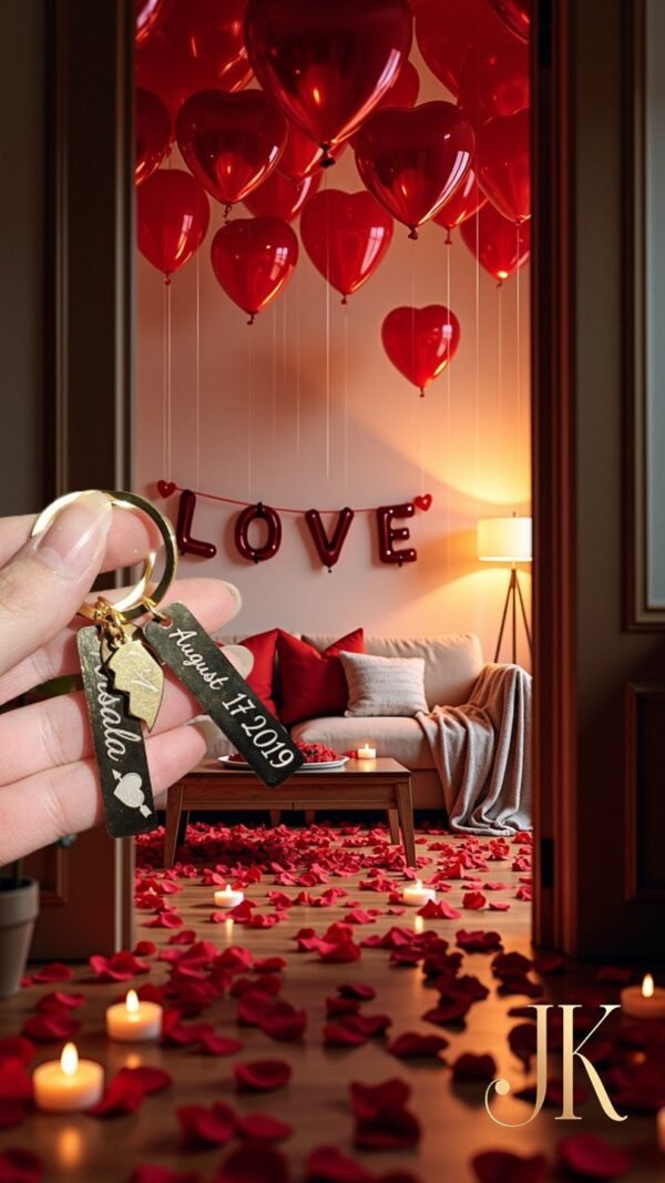 Engraved Keychain Set