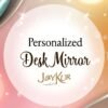 Personalized Desk Mirror