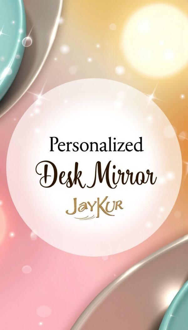 Personalized Desk Mirror