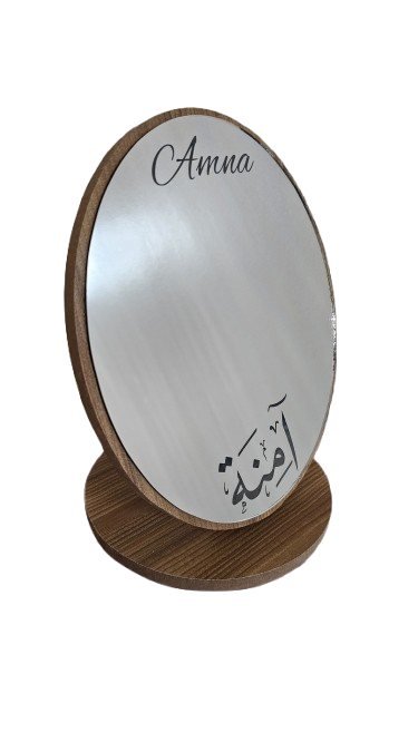 Personalized Desk Mirror