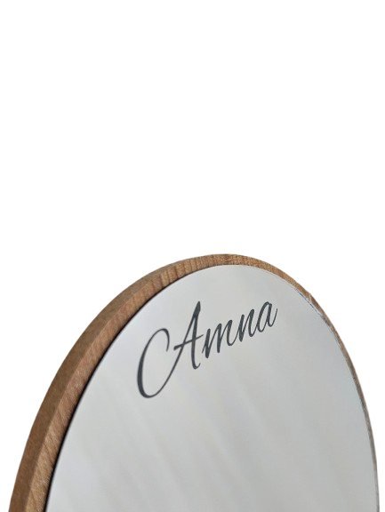 Personalized Desk Mirror