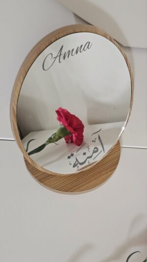 Personalized Desk Mirror