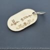 Wooden Photo Medallion